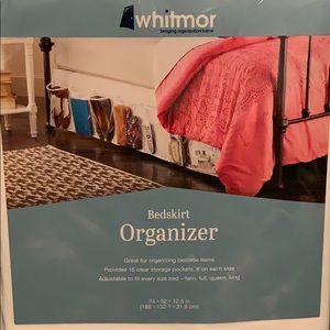 Whitmor | Bedskirt Organizer
